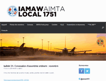 Tablet Screenshot of aimta1751.ca